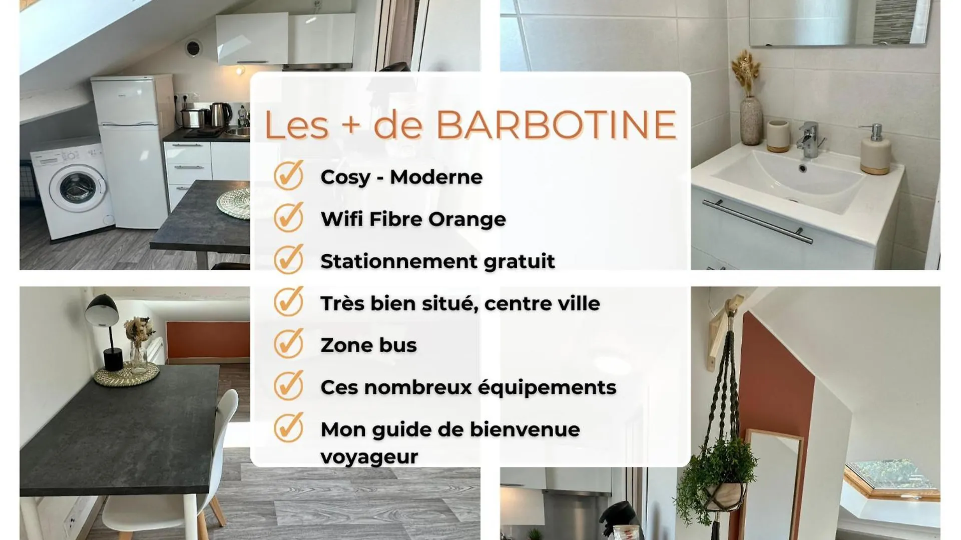 Apartment La Barbotine - Cosy - Centre Ville Bourg-en-Bresse France